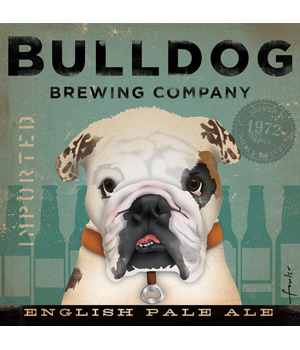 Bulldog Brewing Company Poster Stephen Fowler